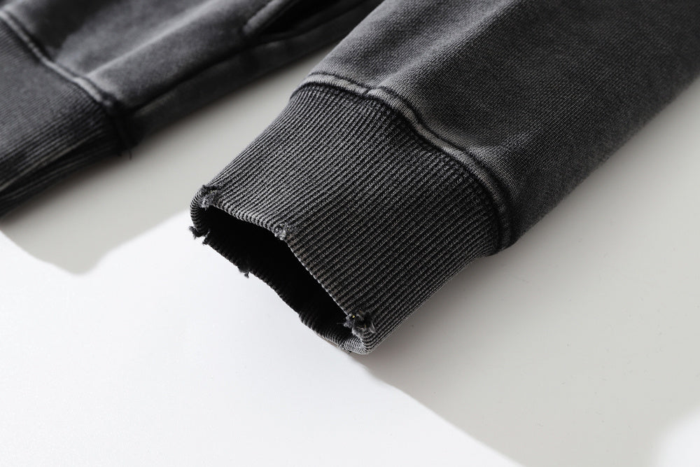 Heavy Hoodie Depressed Devil Skull