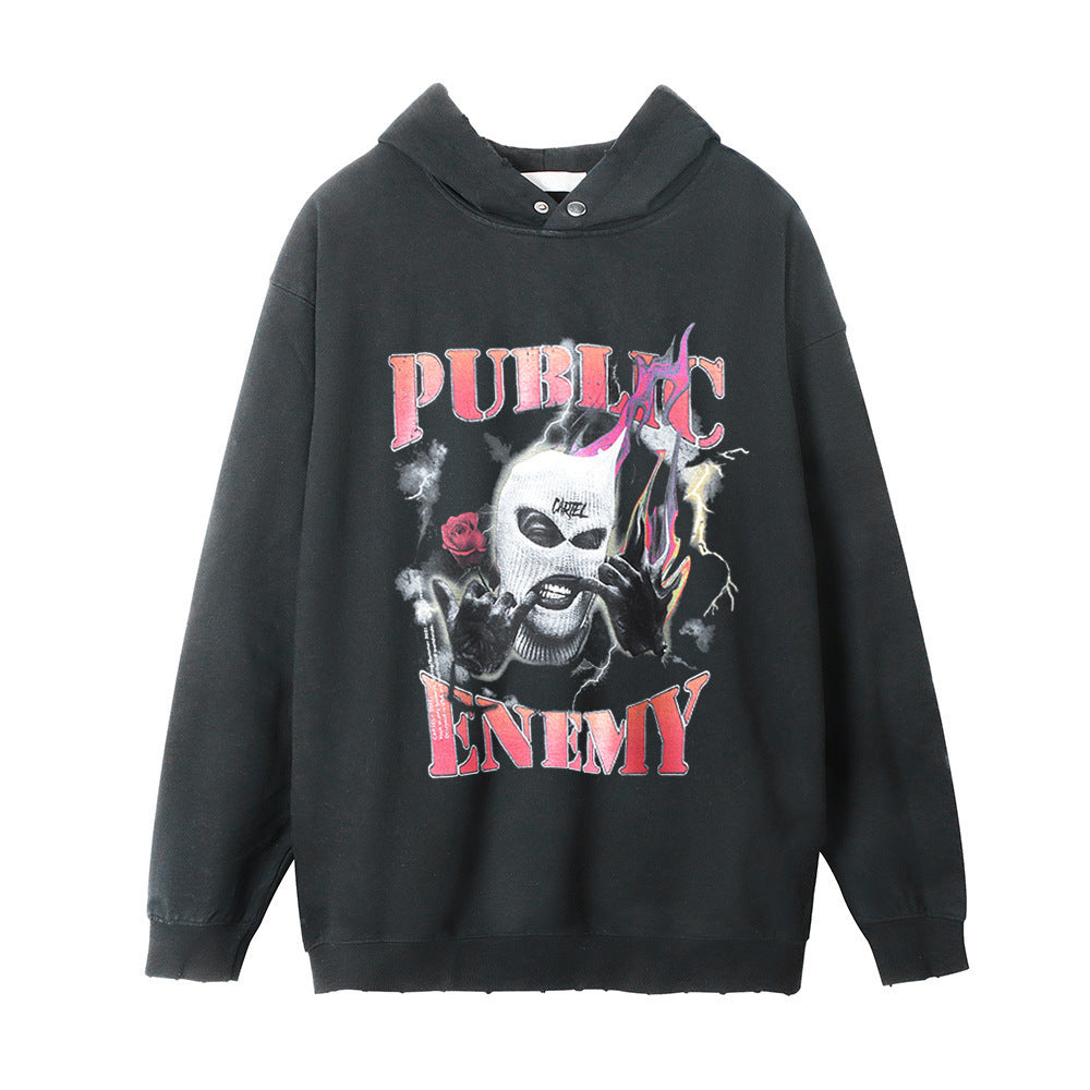 Heavy Hoodie Men's Street Hip-hop Casual