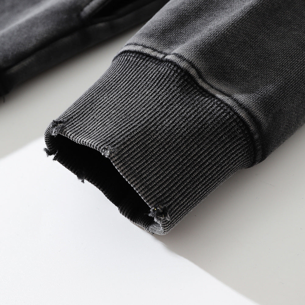 Heavy Hoodie Depressed Devil Skull